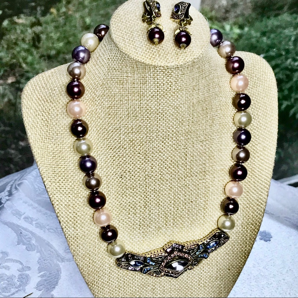 SOLD Heidi Daus Masterful Marquise Set